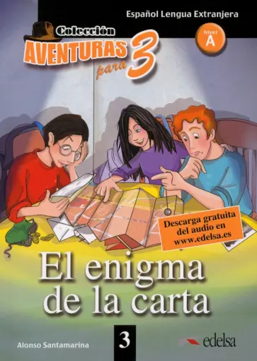 Alonso Santamarina - El enigma de la carta обложка книги