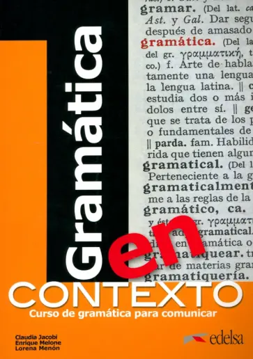 Jacobi, Menon - Gramática en contexto Jacobi, Menon - Gramática en contexto обложка книги