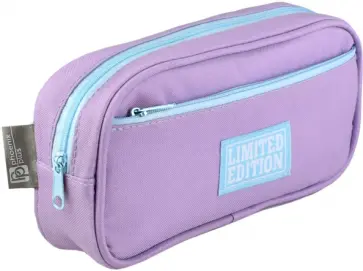 Пенал школьный Лимитед, сиреневый обложка книги