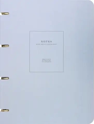 Тетрадь Notes, голубая, А4, 120 листов, клетка Тетрадь Notes, голубая, А4, 120 листов, клетка обложка книги