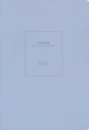 Тетрадь Notes, голубой, 48 листов, клетка, А4 обложка книги