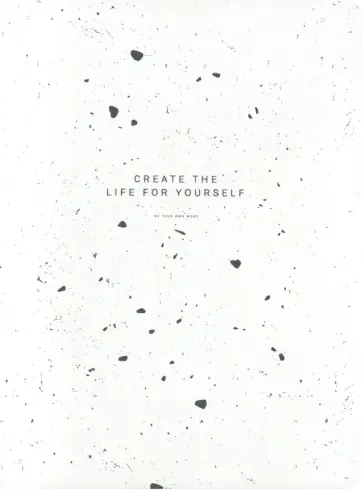 Тетрадь Terrazzo, белый, А4, 48 листов, клетка обложка книги