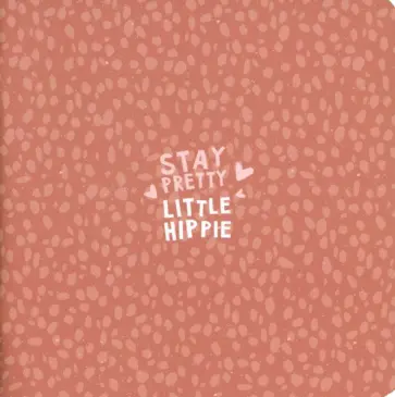 Блокнот Hippie, нелинованный, крапинка, 40 листов обложка книги