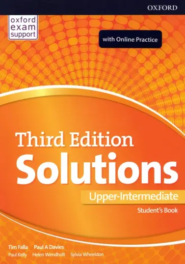 Falla, Davies - Solutions. Upper-Intermediate. Third Edition. Student's Book and Online Practice Pack Falla, Davies - Solutions. Upper-Intermediate. Third Edition. Student's Book and Online Practice Pack обложка книги