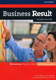 Grant, Hughes - Business Result. Second Edition. Elementary. Student's Book with Online Practice обложка книги