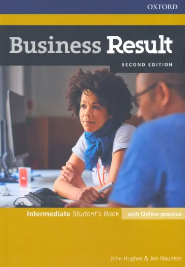 Hughes, Naunton - Business Result. Second Edition. Intermediate. Student's Book with Online Practice обложка книги