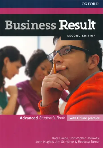 Baade, Hughes - Business Result. Second Edition. Advanced. Student's Book with Online Practice обложка книги