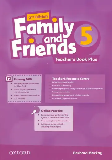 Barbara Mackay - Family and Friends. Level 5. 2nd Edition. Teacher's Book Plus (+DVD) обложка книги