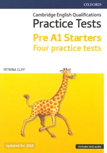 Petrina Cliff - Cambridge English Qualifications Young Learners Practice Tests Pre A1 Starters Pack обложка книги