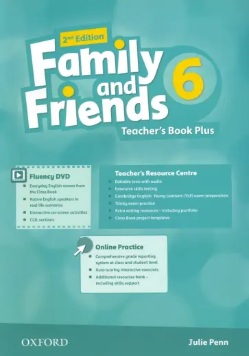 Julie Penn - Family and Friends. Level 6. 2nd Edition. Teacher's Book Plus (+DVD) обложка книги