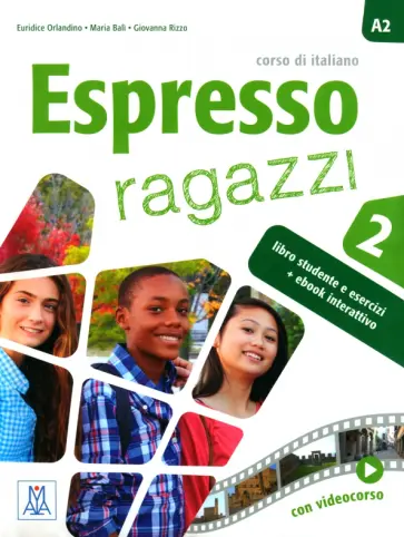 Orlandino, Rizzo - Espresso ragazzi 2. Libro studente e sercizi. A2 + ebook interattivo обложка книги