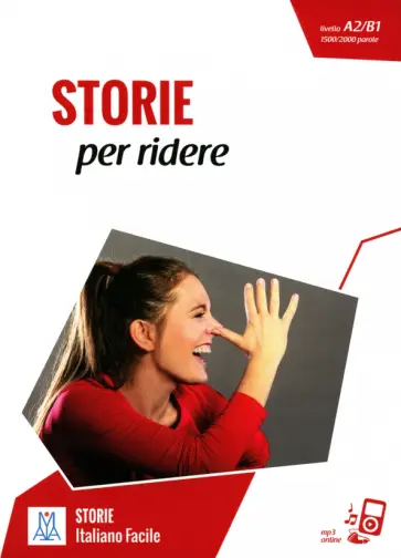 Storie per ridere A2/B1 + audio online обложка книги
