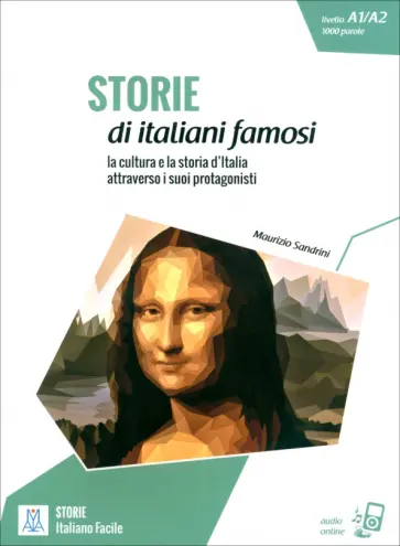 Maurizio Sandrini - Storie di italiani famosi + audio online обложка книги