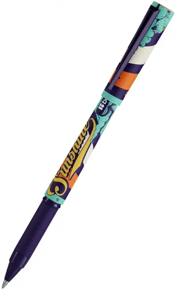 Ручка шариковая Groovy, синяя, в ассортименте обложка книги