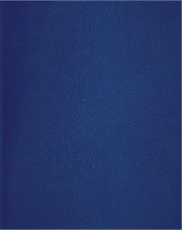 Тетрадь Синяя, А5, 96 листов, линия обложка книги