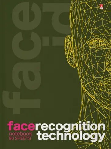 Блокнот-престиж Start up. New_face ID, А6, 80 листов, клетка обложка книги