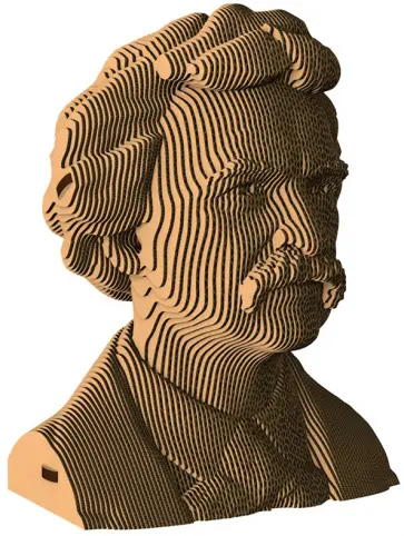 Бюст Марк Твен обложка книги