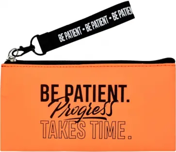 Пенал школьный Твои правила, оранжевый обложка книги