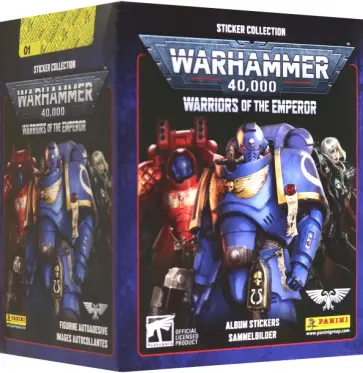 Бокс с наклейками Warhammer 40000 Бокс с наклейками Warhammer 40000 обложка книги