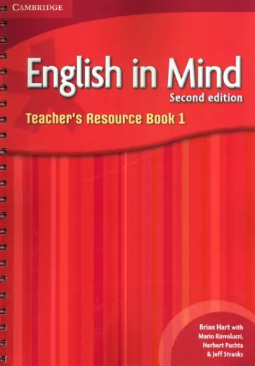 Hart, Puchta - English in Mind. Level 1. 2nd Edition. Teacher's Resource Book обложка книги