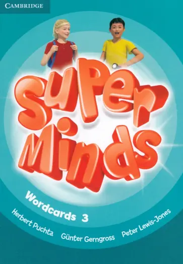 Puchta, Gerngross - Super Minds. Level 3. Wordcards. Pack of 83 обложка книги