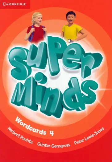 Puchta, Gerngross - Super Minds. Level 4. Wordcards. Pack of 89 обложка книги