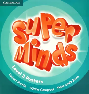 Herbert Puchta - Super Minds. Level 3. Posters, 10 обложка книги
