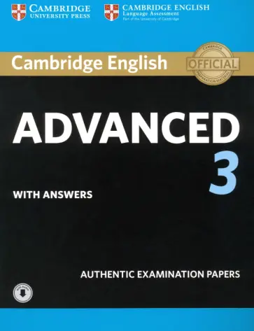 Cambridge English Advanced 3. Student's Book with Answers with Audio обложка книги