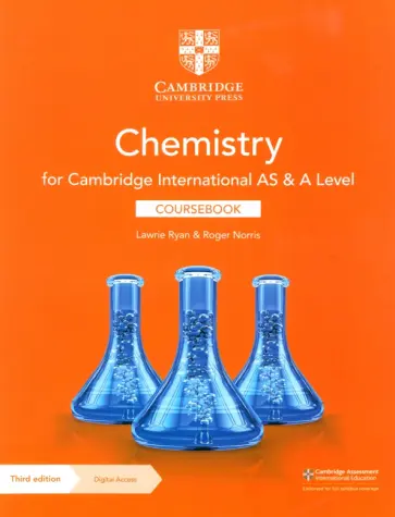 Norris, Ryan - Cambridge International AS & A Level Chemistry. Coursebook with Digital Access обложка книги