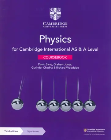 Sang, Jones - Cambridge International AS & A Level Physics. Coursebook with Digital Access обложка книги