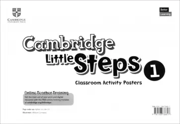 Cambridge Little Steps. Level 1. Classroom Activity Posters Cambridge Little Steps. Level 1. Classroom Activity Posters обложка книги