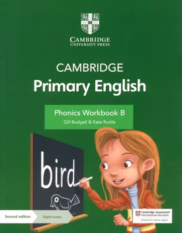Budgell, Ruttle - Cambridge Primary English. Stage B. Phonics Workbook with Digital Access обложка книги