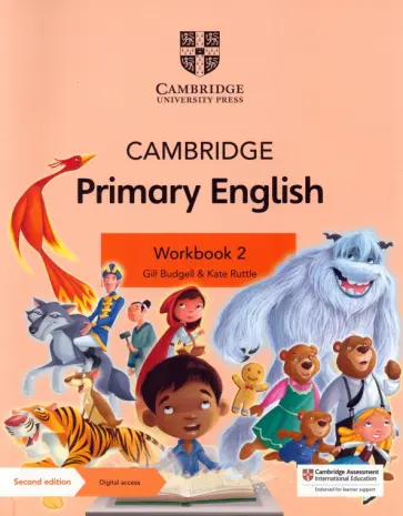 Budgell, Ruttle - Cambridge Primary English. 2nd Edition. Stage 2. Workbook with Digital Access обложка книги