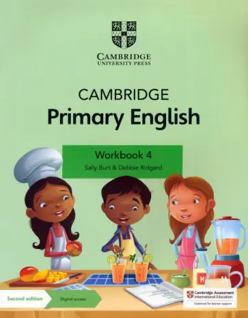 Burt, Ridgard - Cambridge Primary English. 2nd Edition. Stage 4. Workbook with Digital Access Burt, Ridgard - Cambridge Primary English. 2nd Edition. Stage 4. Workbook with Digital Access обложка книги