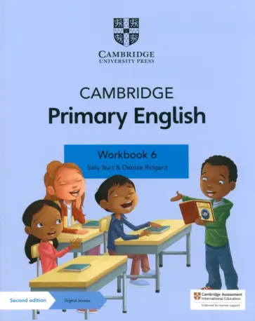 Burt, Ridgard - Cambridge Primary English. 2nd Edition. Stage 6. Workbook with Digital Access Burt, Ridgard - Cambridge Primary English. 2nd Edition. Stage 6. Workbook with Digital Access обложка книги