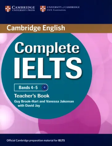 Brook-Hart, Jakeman - Complete IELTS. Bands 4–5. Teacher's Book обложка книги