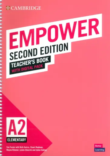 Foster, Redman - Empower. 2nd Edition. Elementary. A2. Teacher's Book with Digital Pack Foster, Redman - Empower. 2nd Edition. Elementary. A2. Teacher's Book with Digital Pack обложка книги
