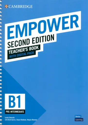 Edwards, Redman - Empower. Pre-intermediate. B1. Second Edition. Teacher's Book with Digital Pack Edwards, Redman - Empower. Pre-intermediate. B1. Second Edition. Teacher's Book with Digital Pack обложка книги
