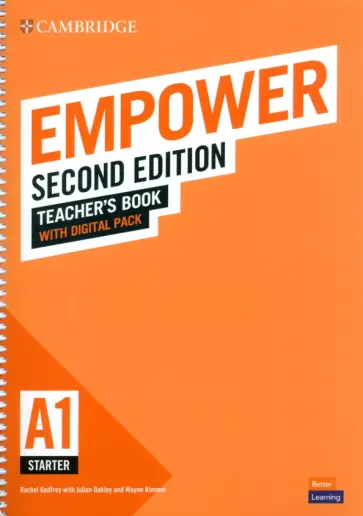 Godfrey, Rimmer - Empower. Starter. A1. Second Edition. Teacher's Book with Digital Pack обложка книги