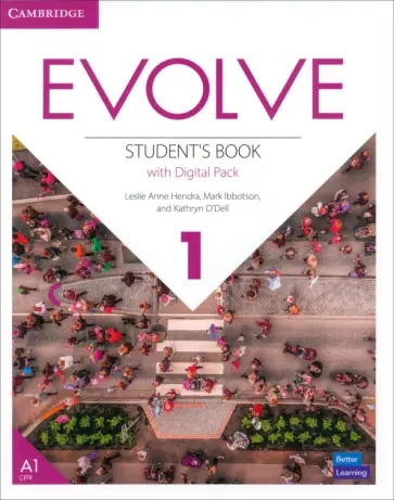 Hendra, Ibbotson - Evolve. Level 1. Student's Book with Digital Pack обложка книги