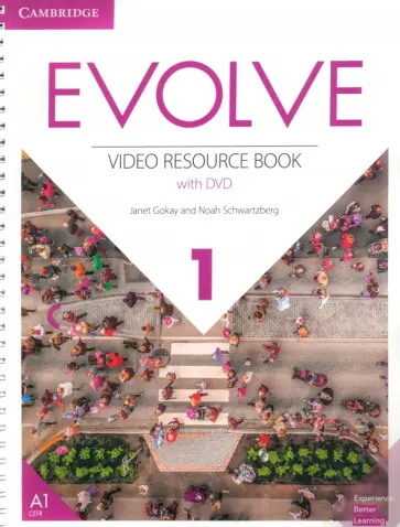 Gokay, Schwartzberg - Evolve. Level 1. Video Resource Book +DVD обложка книги