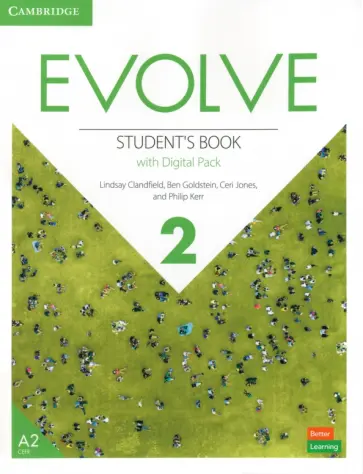 Clandfield, Goldstein - Evolve. Level 2. Student’s Book with Digital Pack обложка книги