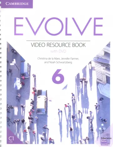 de, Schwartzberg - Evolve. Level 6. Video Resource Book +DVD обложка книги