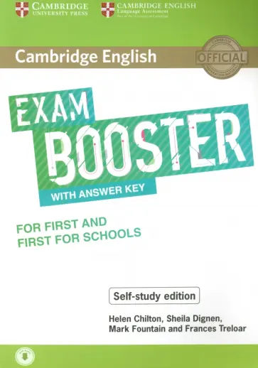 Chilton, Dignen - Cambridge English Booster for First and First for Schools. With Answer. Self-study Edition Chilton, Dignen - Cambridge English Booster for First and First for Schools. With Answer. Self-study Edition обложка книги
