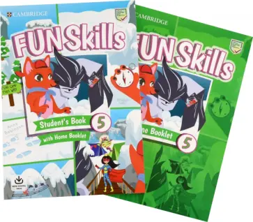 Kelly, Robinson - Fun Skills. Level 5. Student's Book and Home Booklet with Online Activities Kelly, Robinson - Fun Skills. Level 5. Student's Book and Home Booklet with Online Activities обложка книги