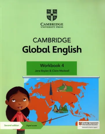 Boylan, Medwell - Cambridge Global English. 2nd Edition. Stage 4. Workbook with Digital Access Boylan, Medwell - Cambridge Global English. 2nd Edition. Stage 4. Workbook with Digital Access обложка книги