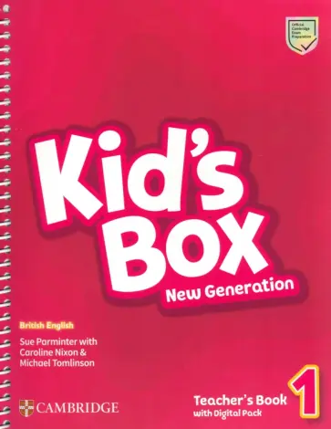 Parminter, Nixon - Kid's Box New Generation. Level 1. Teacher's Book with Digital Pack обложка книги