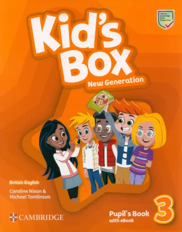Nixon, Tomlinson - Kid's Box New Generation. Level 3. Pupil's Book with eBook обложка книги