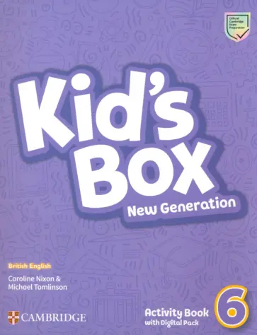 Nixon, Tomlinson - Kid's Box New Generation. Level 6. Activity Book with Digital Pack обложка книги