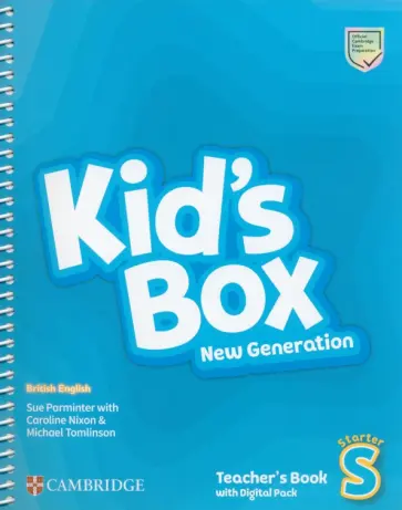 Parminter, Nixon - Kid's Box New Generation. Starter. Teacher's Book with Digital Pack обложка книги